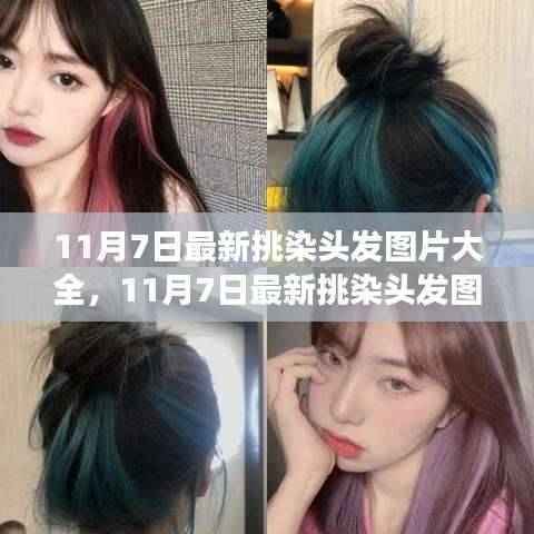 时尚潮流下的个性展现,最新挑染头发图片大全