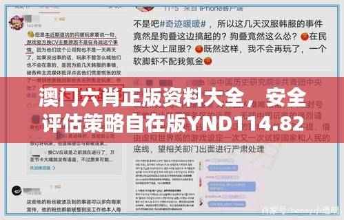 澳门六肖正版资料大全,安全评估策略自在版YND114.82