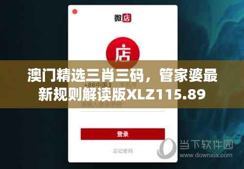 澳门精选三肖三码,管家婆最新规则解读版XLZ115.89
