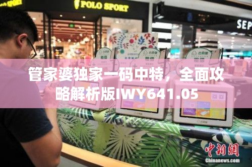 管家婆独家一码中特,全面攻略解析版IWY641.05