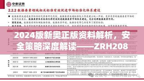 2024版新奥正版资料解析，安全策略深度解读——ZRH208.83活跃版