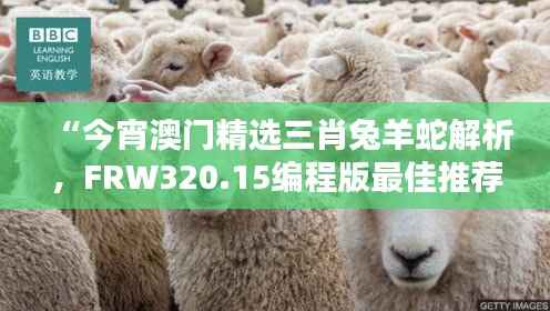“今宵澳门精选三肖兔羊蛇解析,FRW320.15编程版最佳推荐”