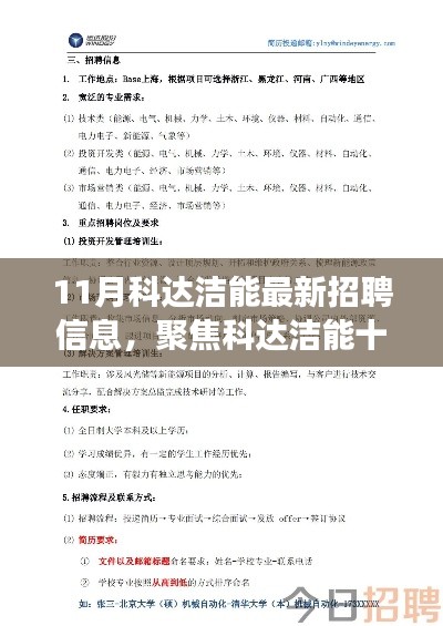 科达洁能十一月最新招聘信息深度解析,人才战略与各方观点聚焦
