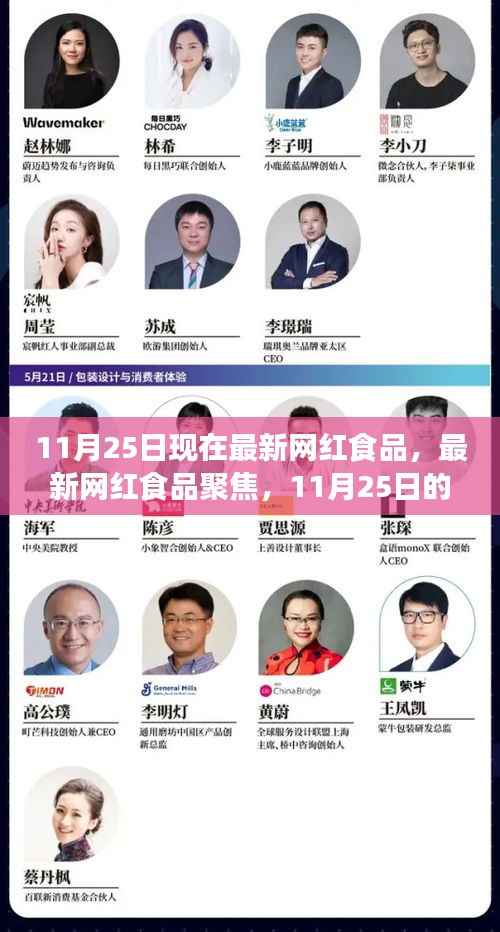11月25日最新网红食品聚焦,潮流之选