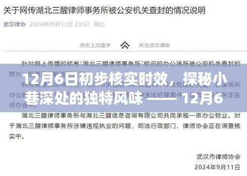 探秘小巷深处的独特风味，一家隐藏的特色小店在12月6日初步核实时效揭晓