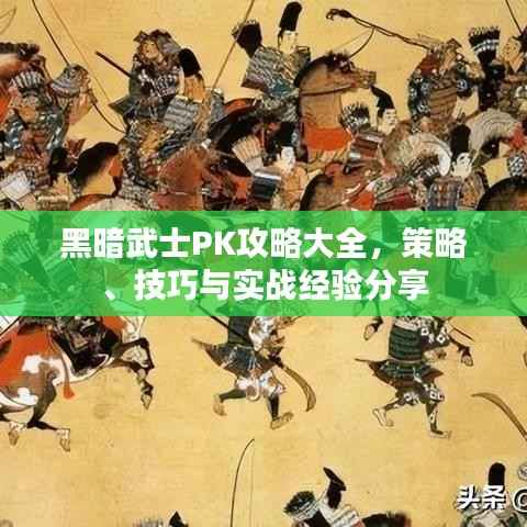 黑暗武士PK攻略大全,策略、技巧与实战经验分享