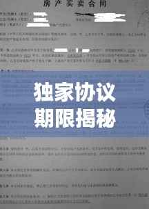 独家协议期限揭秘,中介协议的重要性与细节全解析